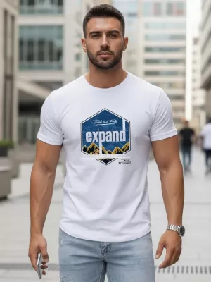 Herren-T-Shirt DSTREET NX5004R-WH WEIß