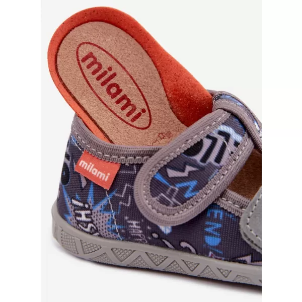  Kinderhausschuhe MILAMI 118/BR-36 GRAU 