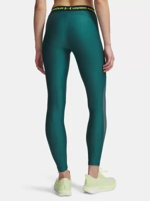 Leggings für Damen UNDER ARMOUR HEATGEAR MESH LEGGING 6010009-338 GRÜN