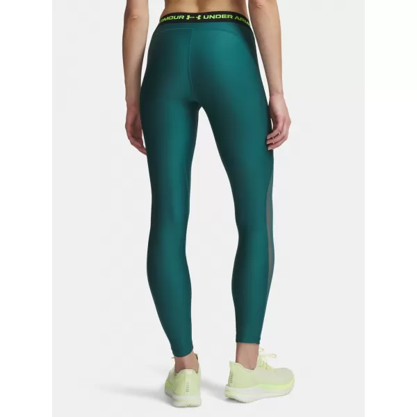  Leggings für Damen UNDER ARMOUR HEATGEAR MESH LEGGING 6010009-338 GRÜN 