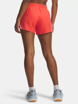 Damen-Shorts UNDER ARMOUR UA FLY BY 3'' SHORTS 1382438-690 ROT