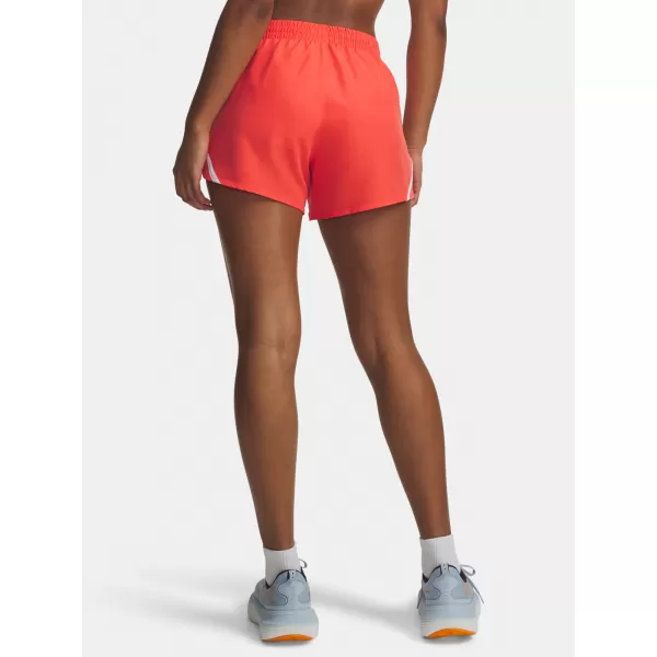 Damen-Shorts UNDER ARMOUR UA FLY BY 3'' SHORTS 1382438-690 ROT 