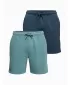 Herren-Shorts OMBRE Z126 MARINEBLAU/TÜRKIS