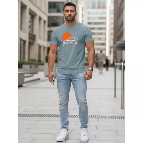  Herren-T-Shirt DSTREET NX5091R-SB BLAU 