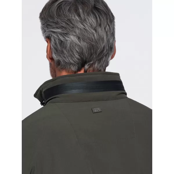  Kapuzenjacke für Herren OMBRE OM-JANP-0233 DUNKLES OLIV 