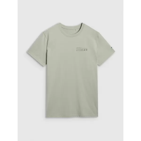  Herren-T-Shirt 4F WAW25TTSHM2372 MINZE 