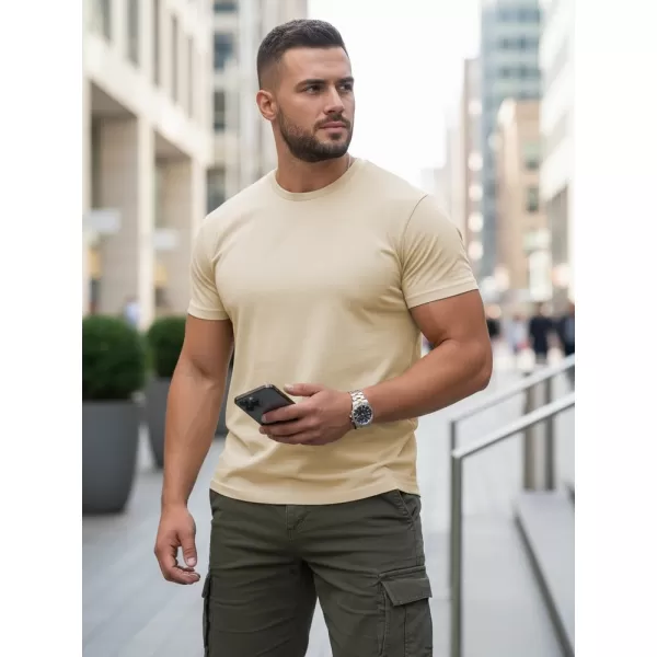  Herren-T-Shirt DSTREET RX5676 BEIGE 