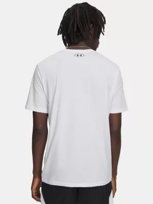Herren-T-Shirt UNDER ARMOUR M OVAL WM SS 6011075-100 WEIß
