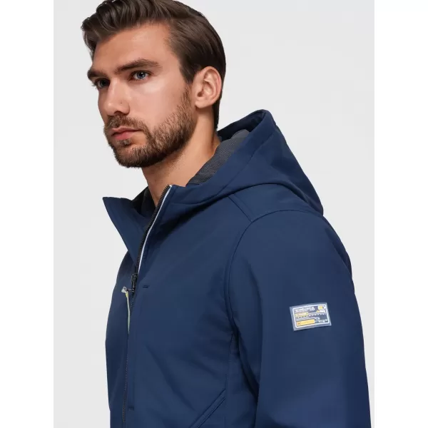  Herren-Softshelljacke OMBRE OM-JANP-0292 MARINEBLAU 