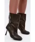 Damen-Stiefeletten BOTO LQ-169 BRAUN