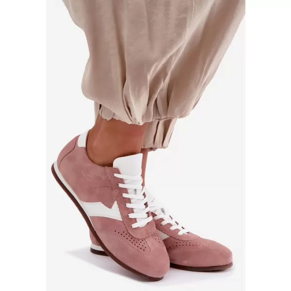  Damen-Sneaker ZAZOO N1412/367/445 ROSA/WEISS 
