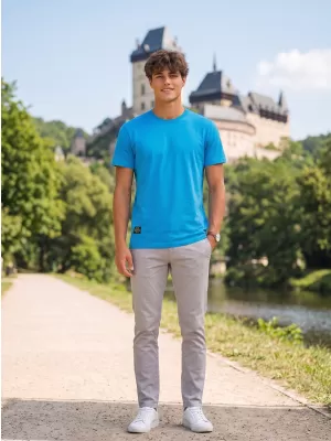 Herren-T-Shirt ALTISPORT NP/ALMST20001 OZEANBLAU