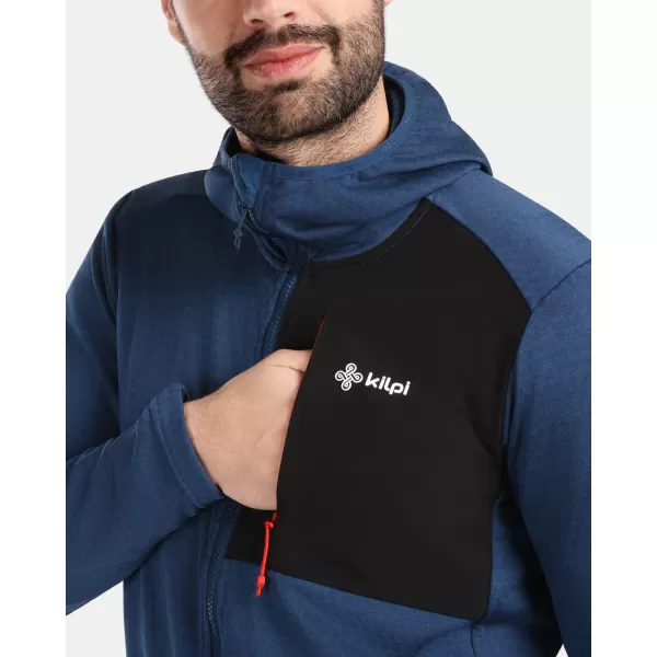  Fleece-Sweatshirt für Herren KILPI SEVELEN-M 1M0202KI DUNKELBLAU 