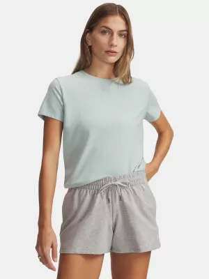 Damen-T-Shirt UNDER ARMOUR RIVAL CORE SS 1383648-477 BLAU