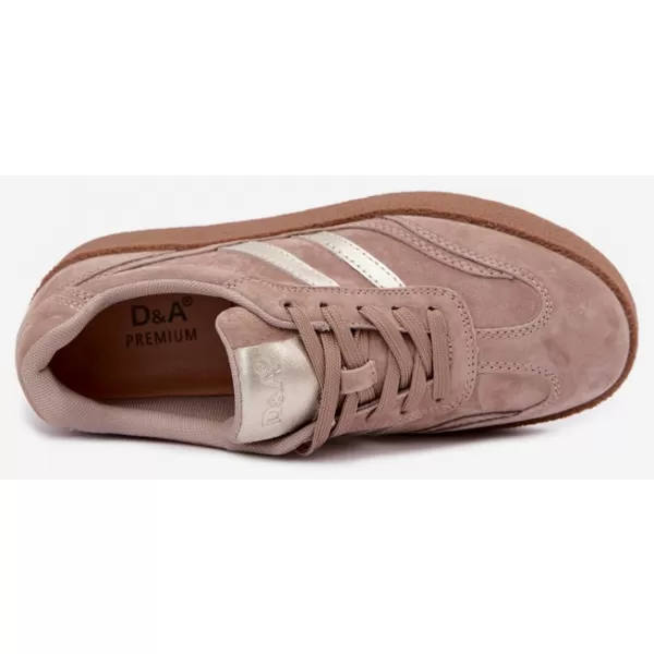  Damen-Sneaker D&A LR62-7107 BRAUN 