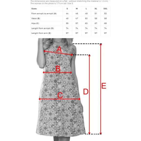  Kleid NUMOCO 296-15 BLAU MIT ZITRONE 