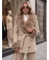 Damenmantel DSTREET TY6078 BEIGE