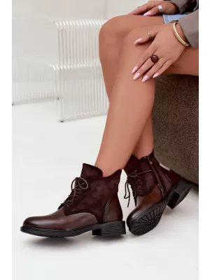 Damen-Stiefeletten BOTO 26BT02-590 KAFFEE