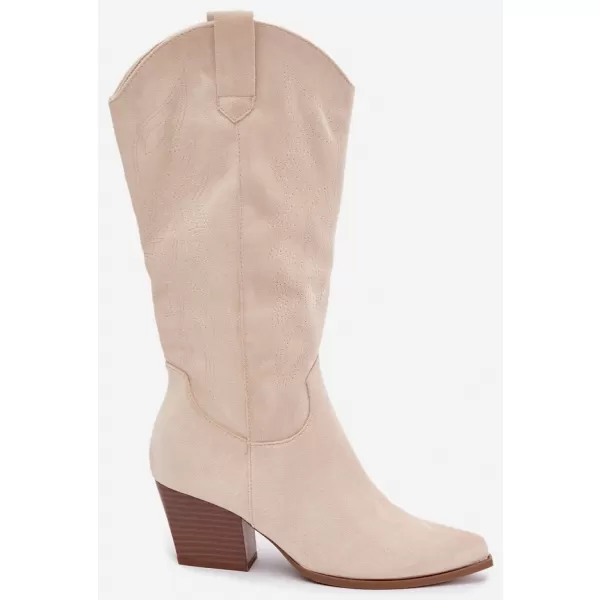  Damenstiefel BOTO 7627A CREME 