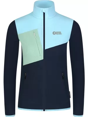 Leichtes Fleece-Sweatshirt für Damen NORDBLANC BEECH NBSFL8375 BLAU
