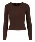 Damen-T-Shirt URBAN CLASSICS TB7786 WARM/BRAUN