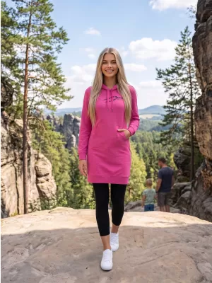 Erweitertes Damen-Sweatshirt ALTISPORT ALW001419 MAGENTA