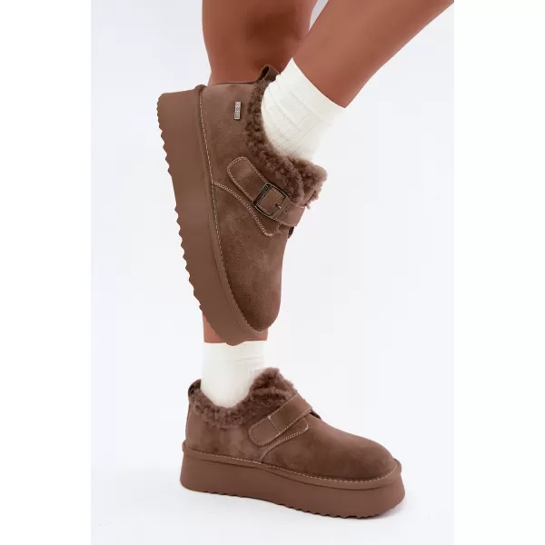  Schneemänner für Frauen BIG STAR SHOES UU274318 BEIGE 