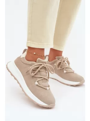 Damen-Sneaker EVENTO 26SP17-9777 BEIGE