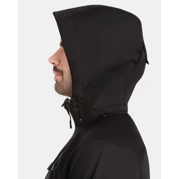  Herren-Softshelljacke KILPI ONTAVIO-M 1M0112KI SCHWARZ 
