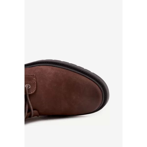  Herren-Stiefeletten BIG STAR SHOES OO174149 BRAUN/BEIGE 