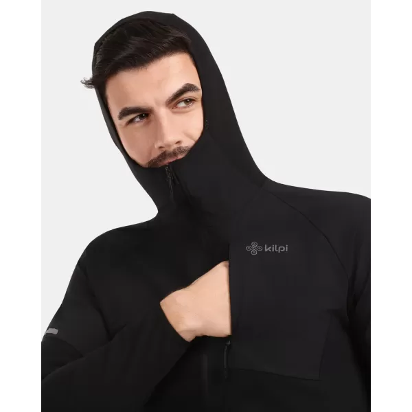  Fleece-Sweatshirt für Herren KILPI NASHVILLE-M 1M0201KI SCHWARZ 