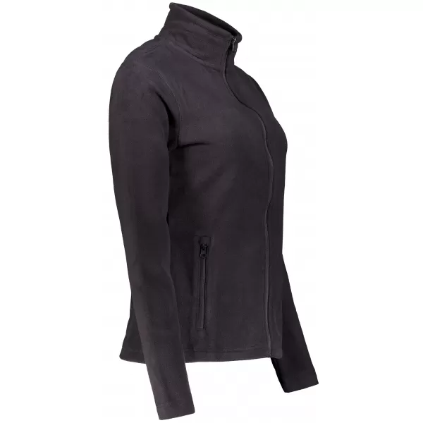  Fleece-Sweatshirt für Damen ALTISPORT ALW002852 SCHWARZ UND SILBER 