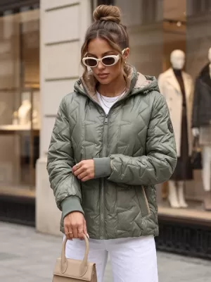 Damenjacke DSTREET TY5778 GRÜN