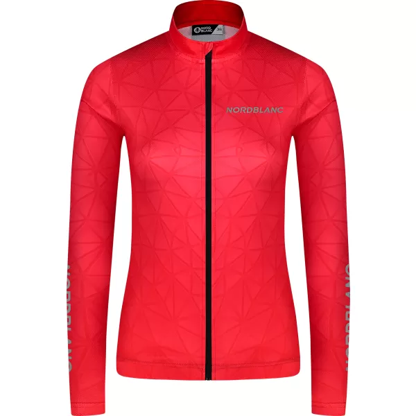  Damen-Radtrikot NORDBLANC VELOFLOW NBSLF8105 ROT 