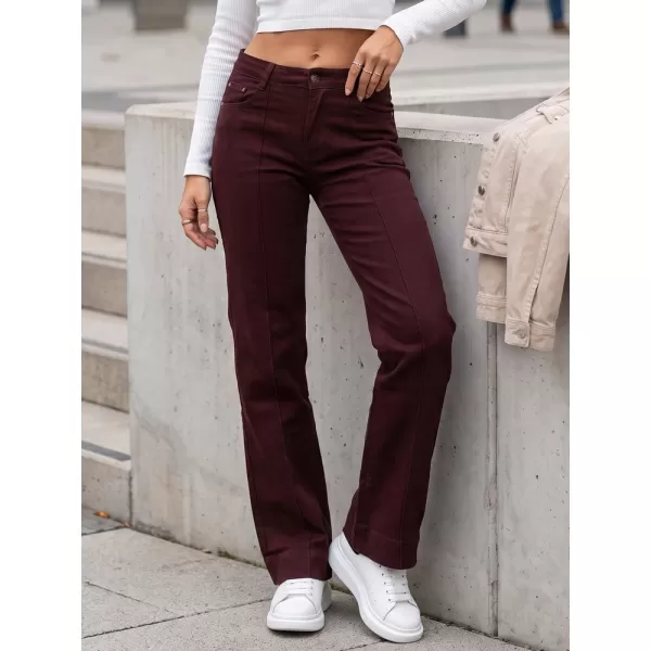  Damenhosen DSTREET UY3090 ROT 