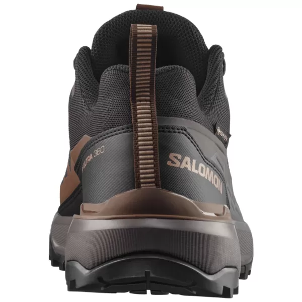  Herrenschuhe SALOMON X ULTRA 360 GORE-TEX L45473300 SCHWARZ/DUNKLES MÖWENGRAU/DUNKLE ERDE 