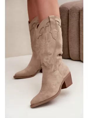 Damenstiefel BOTO 2559A-1 KHAKI