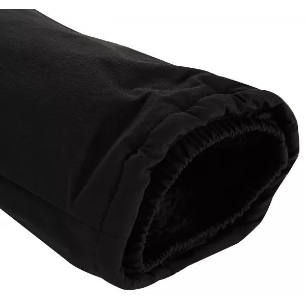  Warme Softshellhose für Kinder ALPINE PRO HERGO SCHWARZ 