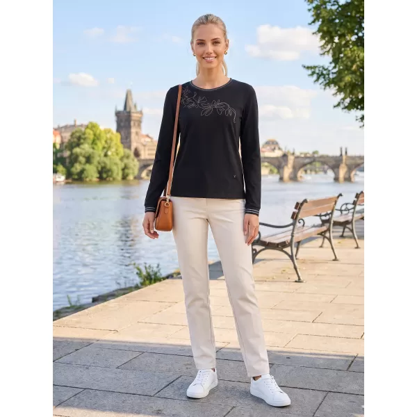  Damen-T-Shirt KIXMI ADINA SCHWARZ 