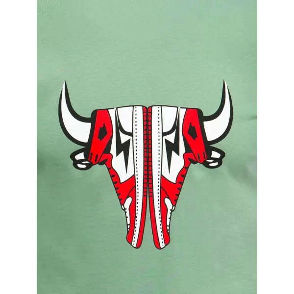  Herren-T-Shirt DSTREET RX4930 HELLGRÜN 