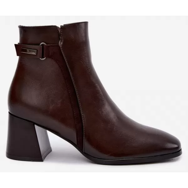  Damen-Stiefeletten VINCEZA 58660 BRAUN 