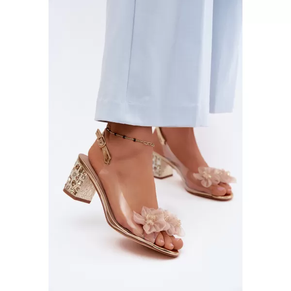  Damensandalen D&A MR61-9009 GOLD 