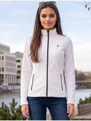 Fleece-Sweatshirt für Damen ALTISPORT ALW002852 WEIß