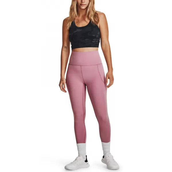  Damen-Tanktop UNDER ARMOUR MERIDIAN FITTED CROPTANKPRNT 1380983-021 SCHWARZ 