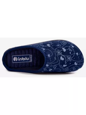 Damenhausschuhe INBLU ET000041 BLAU