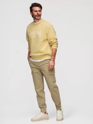Herrenhosen OMBRE OM-PAJO-0290 KHAKI