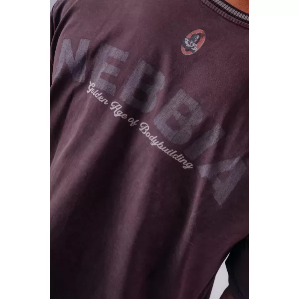  Herren-T-Shirts NEBBIA OLYMPIA HEAVYWEIGHT COTTON 941 ROTWEIN 