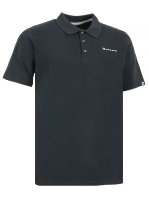 Herren t -Shirt mit einem Kragen ALPINE PRO AKAT MTSG109 SCHWARZ