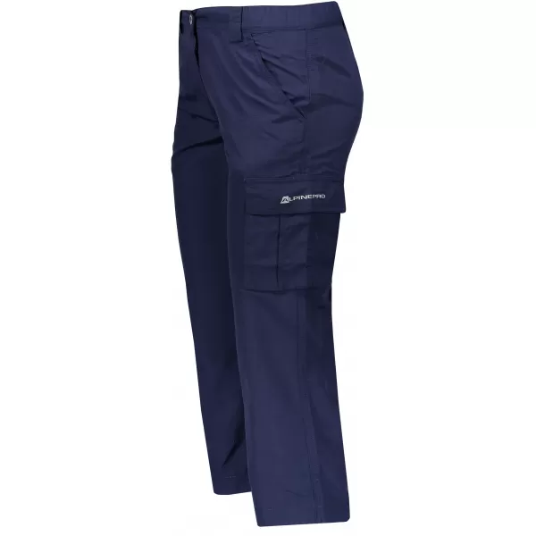  Frauen 3/4 Hosen ALPINE PRO LINNA DUNKELBLAU 