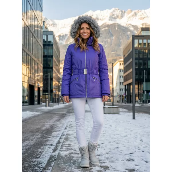  Winterjacke für Frauen ALPINE PRO MEMKA LILA 